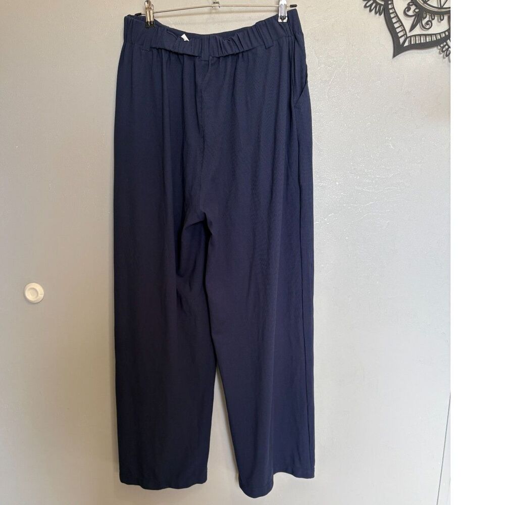 Halara Flex™ Large High Waisted Waffle Wide Leg Work Pants - Picture 5 of 10